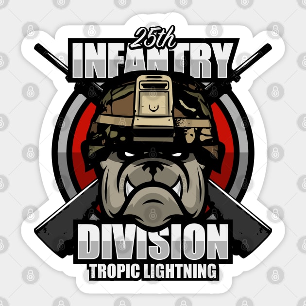 25th Infantry Division Sticker by TCP